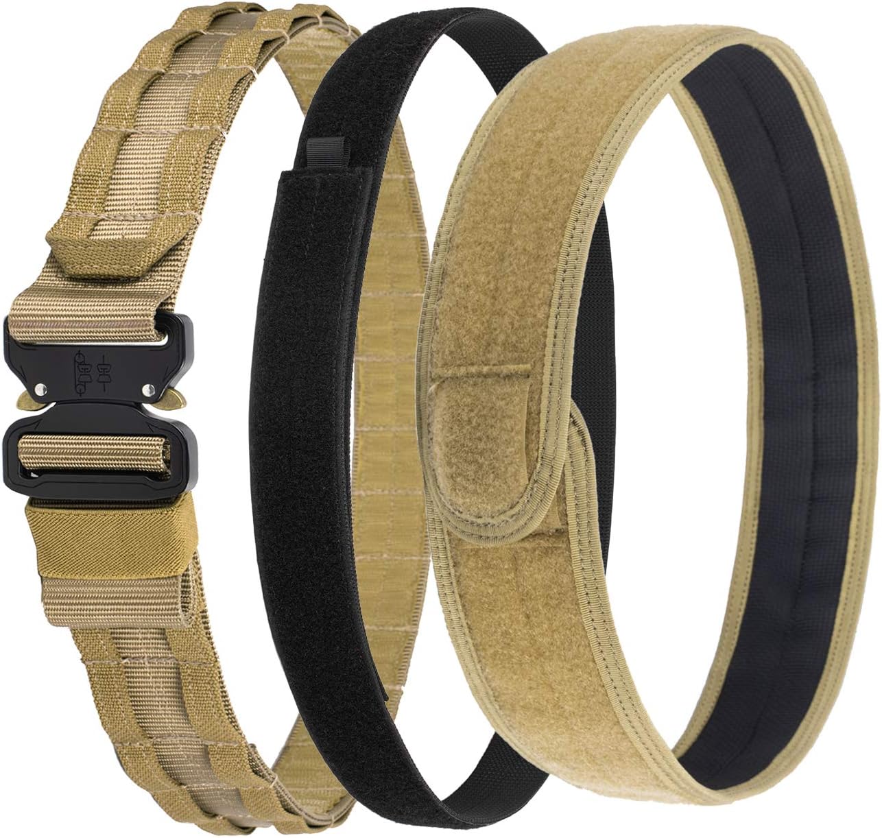 VISMIX Tactical Belt - Quick Release MOLLE Battle Belt for Gear