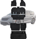 Floor Mats Trunk Liner & Backrest Mat for 2017-2025 Chrysler Pacifica