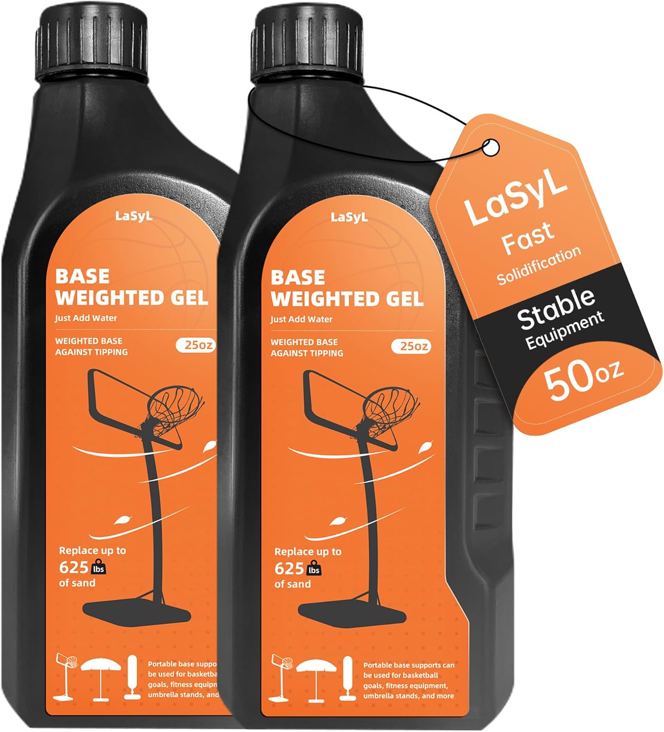 LaSyL Base Weighted Gel for Anchoring Sports Equipment