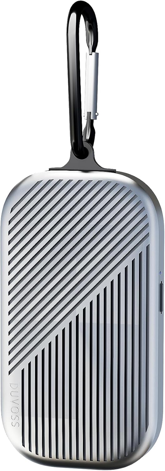 DUVOSS Ultra Thin Bluetooth Speaker - Portable & Waterproof
