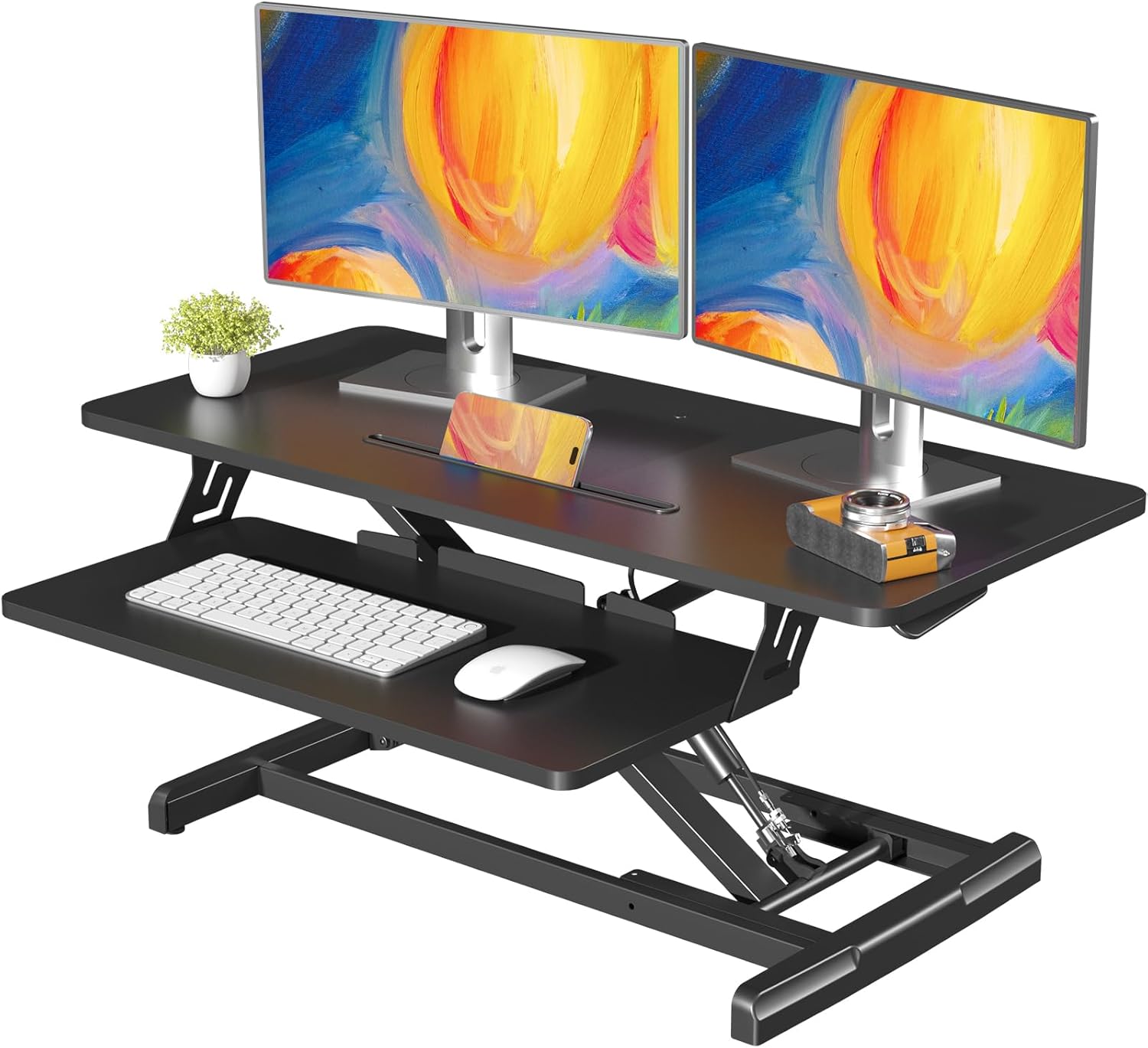 JOY worker Standing Desk Converter for Ergonomic Workstation