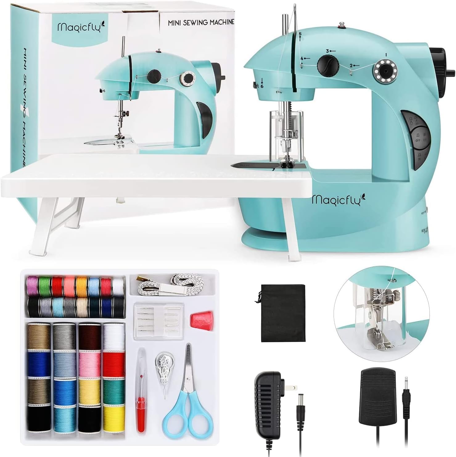 Magicfly Dual Speed Portable Sewing Machine - Beginner's Dream!