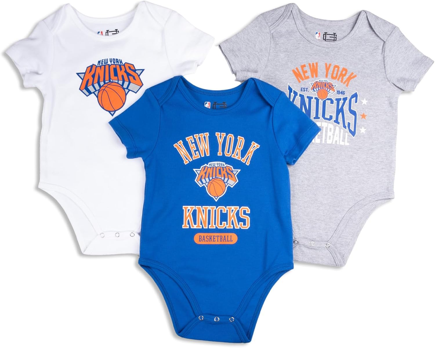 Ultra Game Youth NBA Official Baby Super Soft Cotton Creeper
