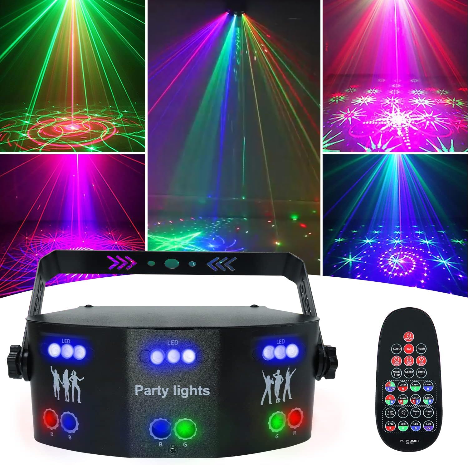 AMKI DJ Disco Lights for Unforgettable Party Experiences