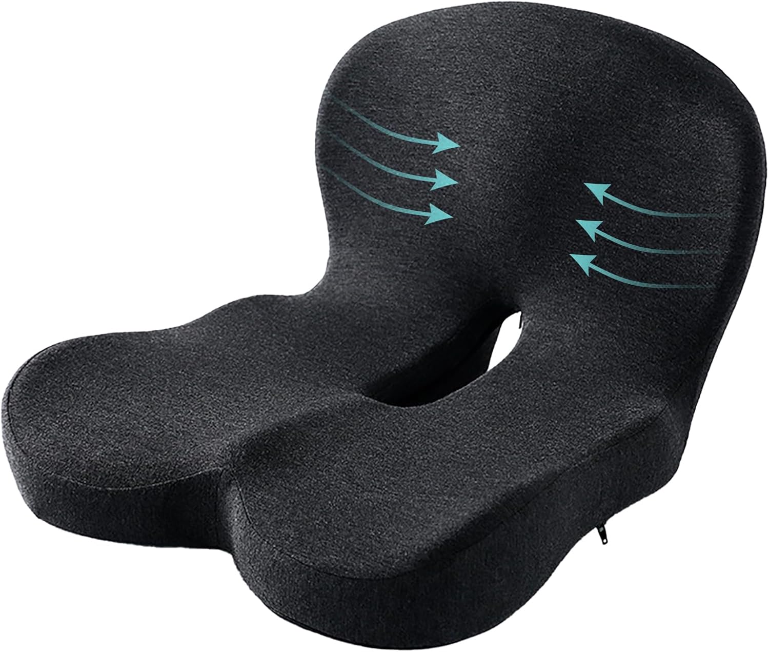 Memory Foam Seat Cushion for Truck Drivers and Office Chairs