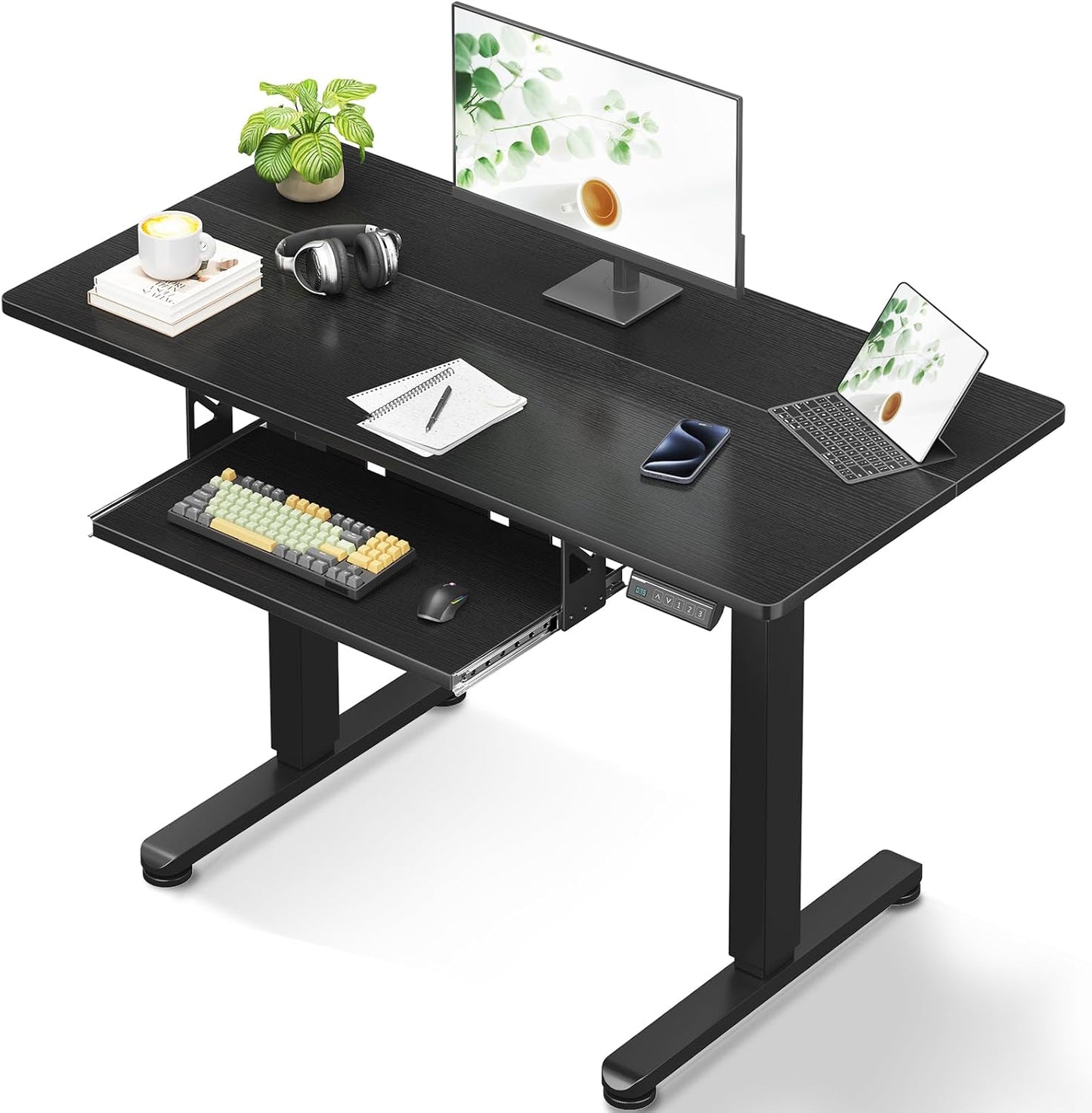 Height Adjustable Electric Standing Desk - Enhance Productivity