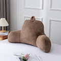 Faux Fur Soft Reading Pillow Bed Wedge for Ultimate Comfort