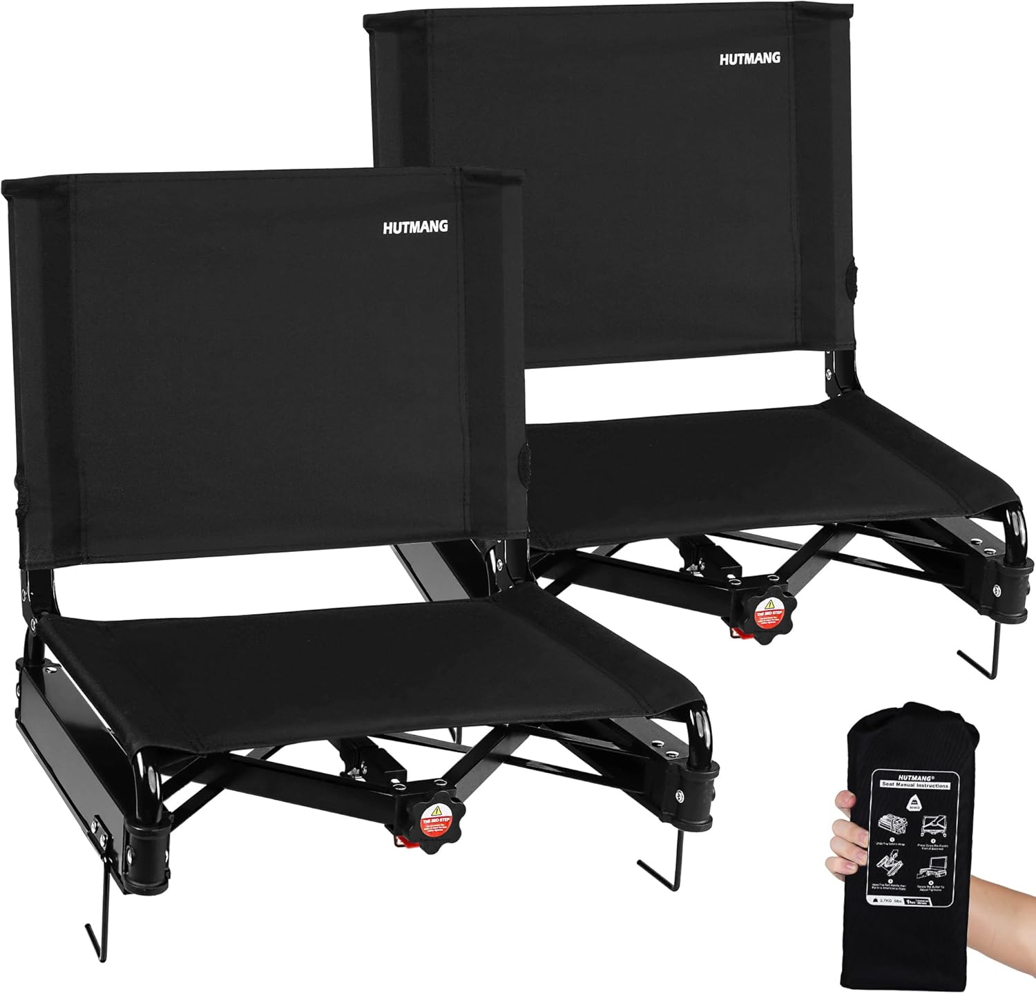 Wide Stadium Seats with Back Support for Ultimate Comfort