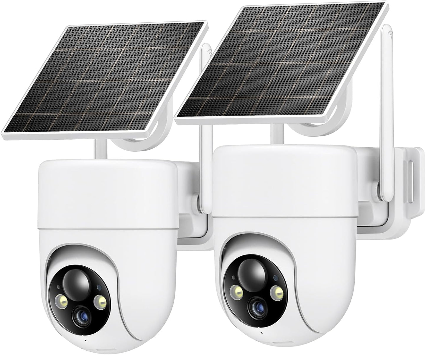 Oculview Solar Security Cameras - Color Night Vision, 2-Way Audio
