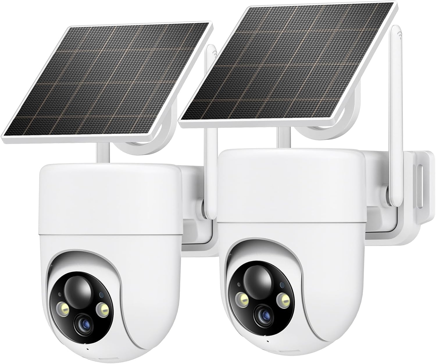Oculview Solar Security Cameras - Color Night Vision, 2-Way Audio