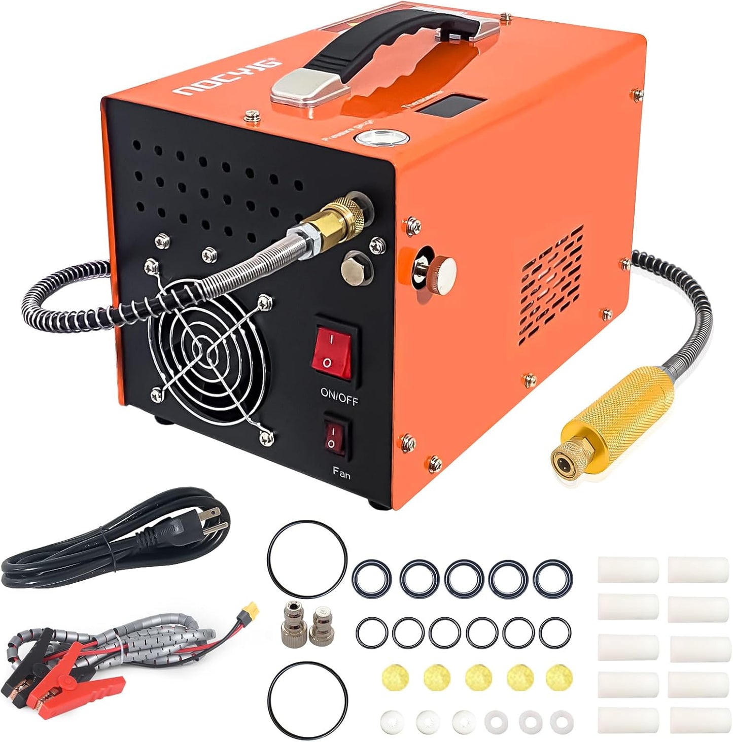 High-Pressure Air Pump for Rifles & Paintball Guns