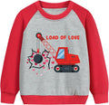 Tkria Valentine Toddler Sweatshirt - Dino Love