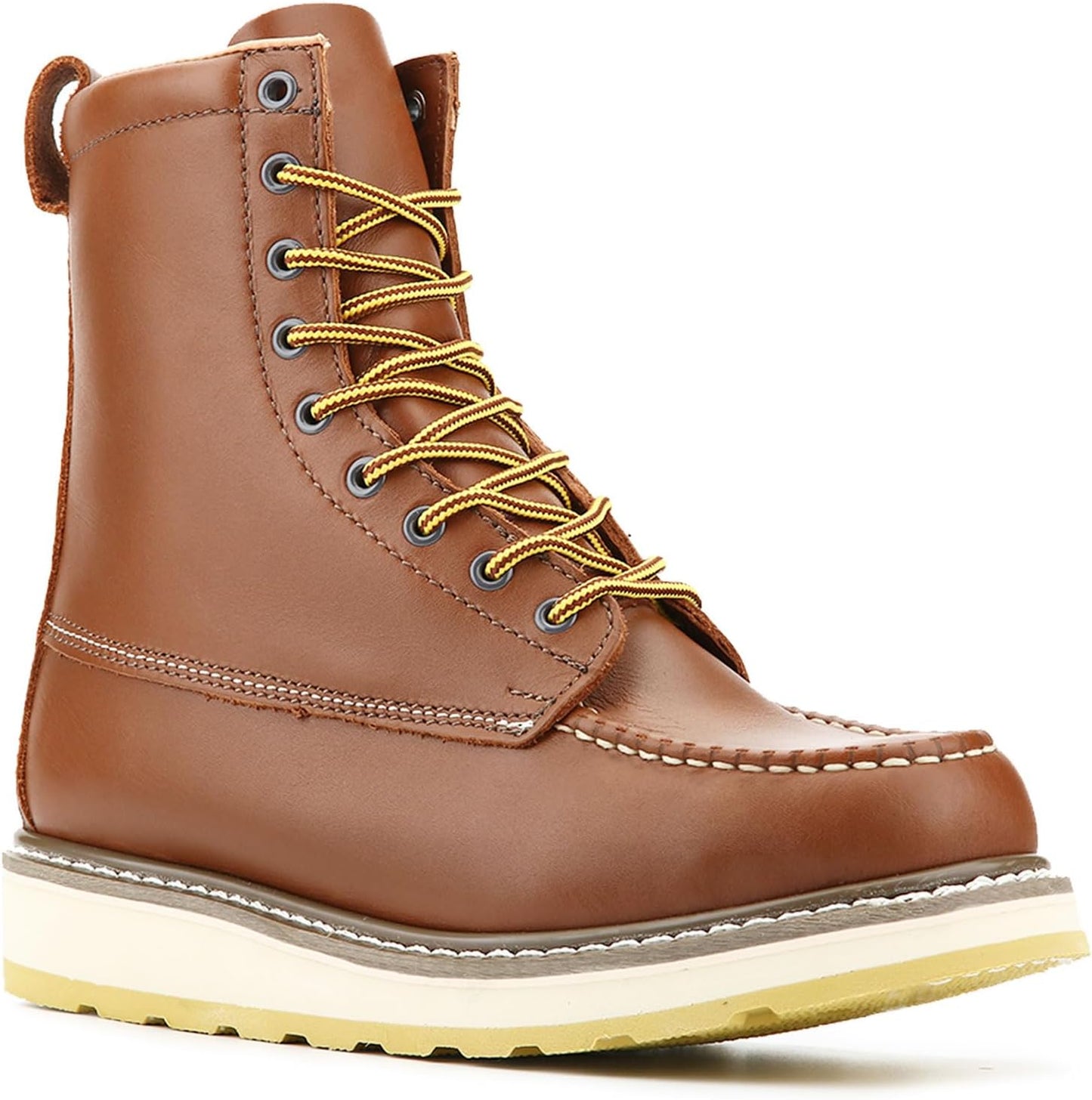 Men's SureTrack 6in & 8in Leather Soft Toe Work Boot Review