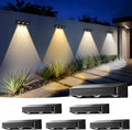Solar Fence Lights with 6 Modes for Outdoor Ambiance and Safety