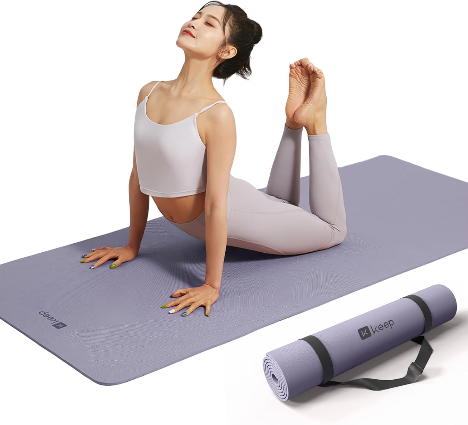 Extra Wide 32 Non-Slip Yoga Mat for Pilates & Fitness