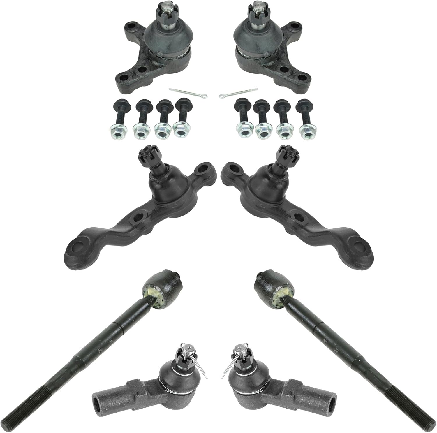 TRQ Front Steering & Suspension Kit for 1995-2004 Toyota Tacoma