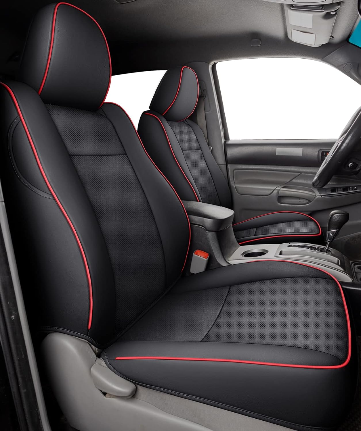LUCKYMAN CLUB Tacoma Custom Fit Seat Covers for Crew Cab