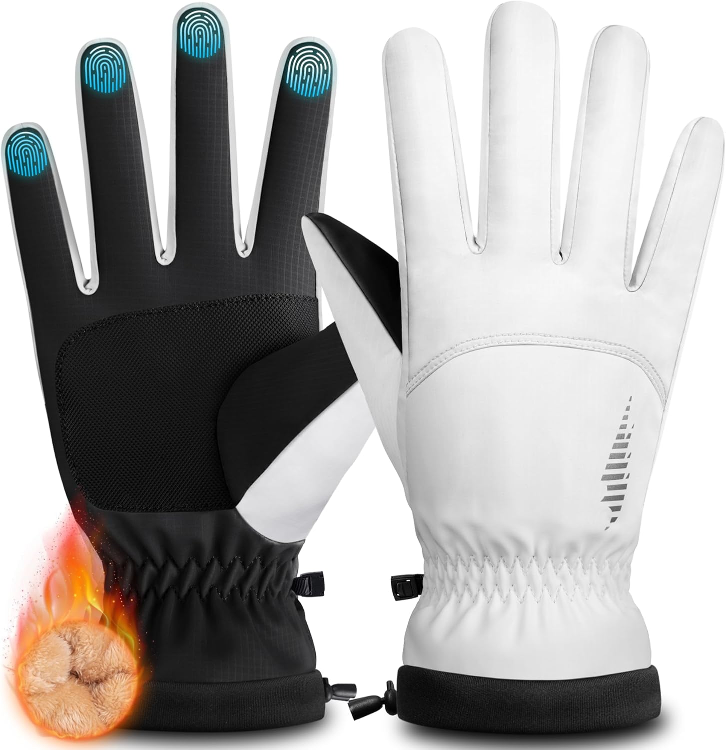 rivmount Winter Waterproof Touchscreen Gloves - Stay Warm All Winter