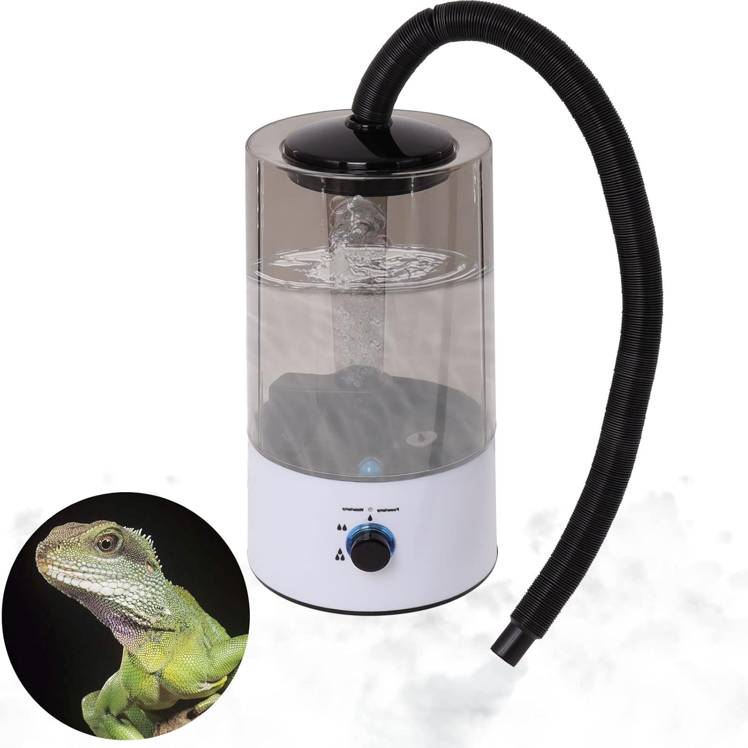4L Reptile Humidifier Fogger for Chameleons and Bearded Dragons