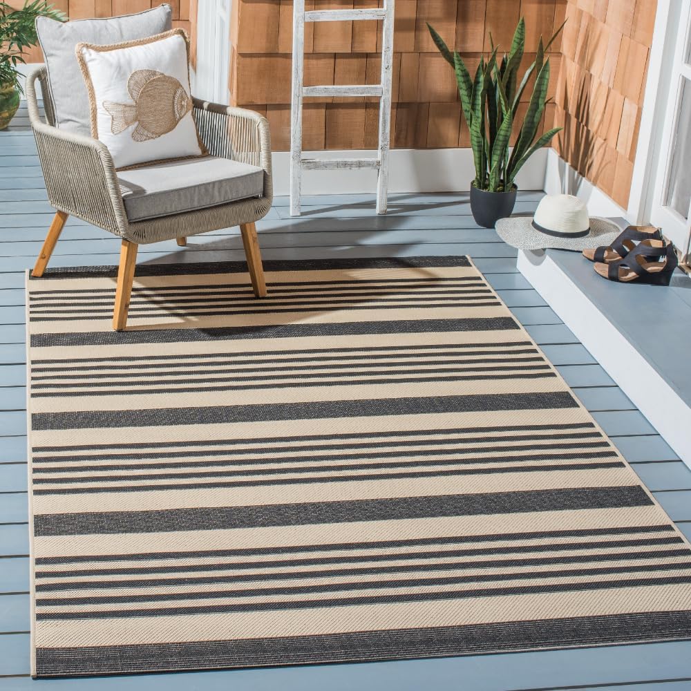 SAFAVIEH Courtyard Collection Area Rug - Stylish & Durable Design
