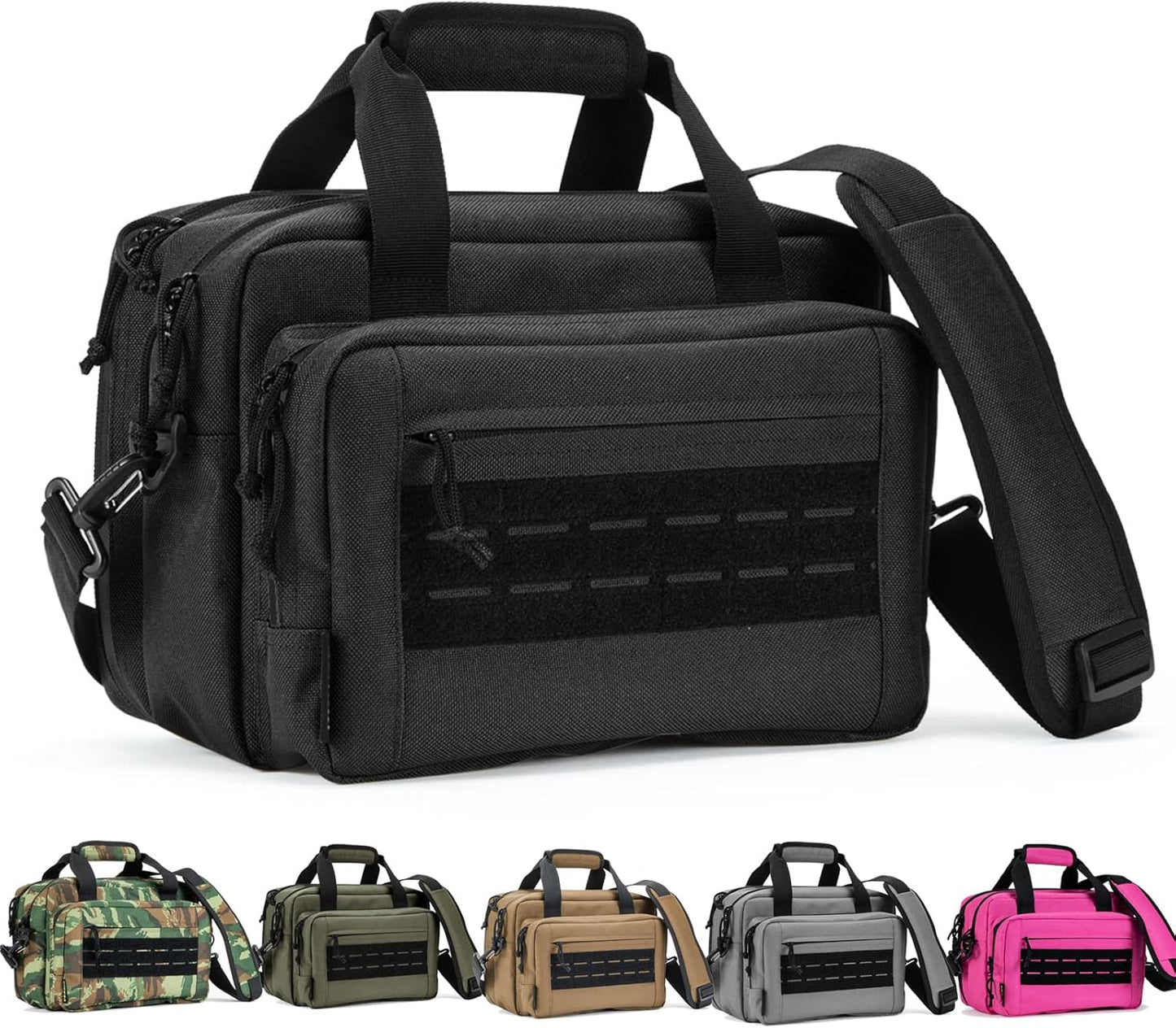 VEAGIA Range Bag for Handguns and Ammo - Durable Shooting Case
