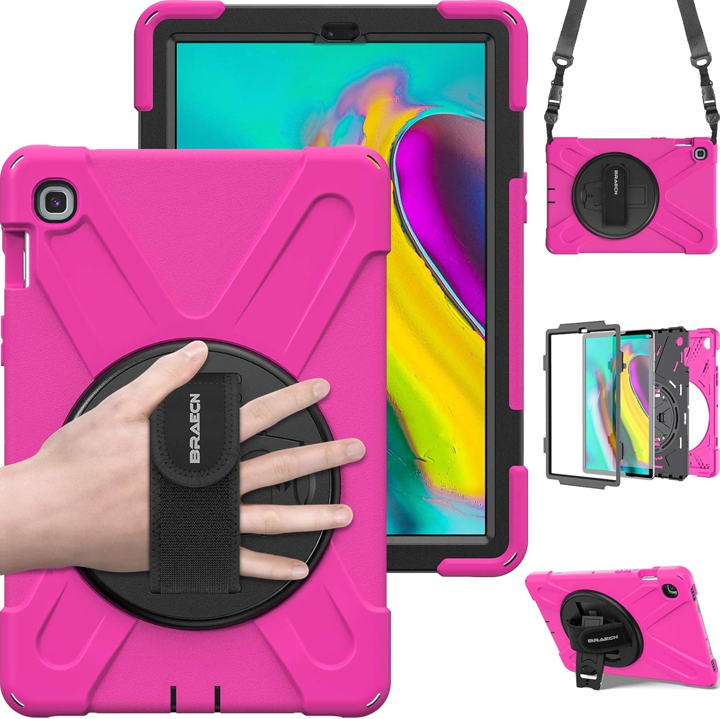 Heavy Duty Shockproof Case for Samsung Galaxy Tab S5e 10.5 inch