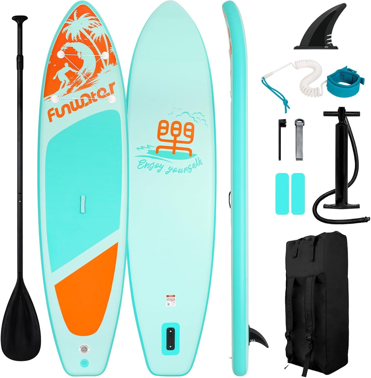 FunWater Inflatable Stand Up Paddle Board for All Skill Levels