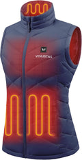 Venustas Quilted Heated Vest for Women - Lightweight Electric Wear