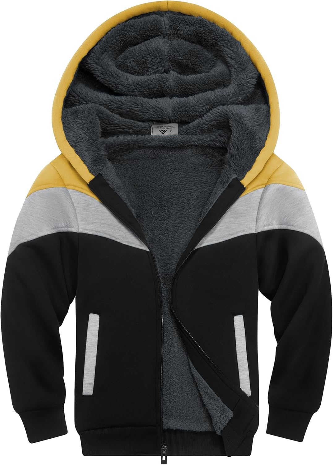 SWISSWELL Boys Fleece Jacket for Warmth and Comfort in Winter