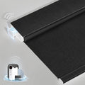 Smart Motorized Blinds with Remote - Blackout Roller Shades 33 x 72
