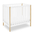 Delta Children Gio Mini Crib with Mattress - Compact Nursery Essential