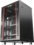 Server Rack Wall Mount Rack - Locking 18U Network Cabinet