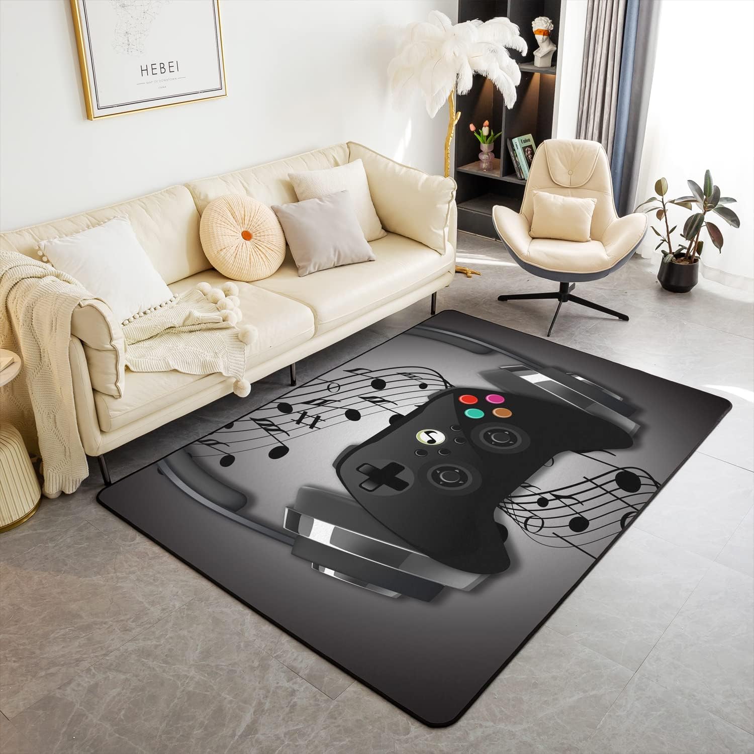 Enhance Gaming Space with Gamer Area Rug
