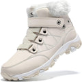 Womens Snow Boots Fur Lined Winter Ankle Booties - Warm Outdoor