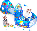 3PC Kids Ball Pits for Toddlers with Play Tent & Tunnel - Creative