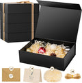 Gift Box 5 Pack 13x10x4 in Magnetic Lid Large Gift Boxes - Sturdy