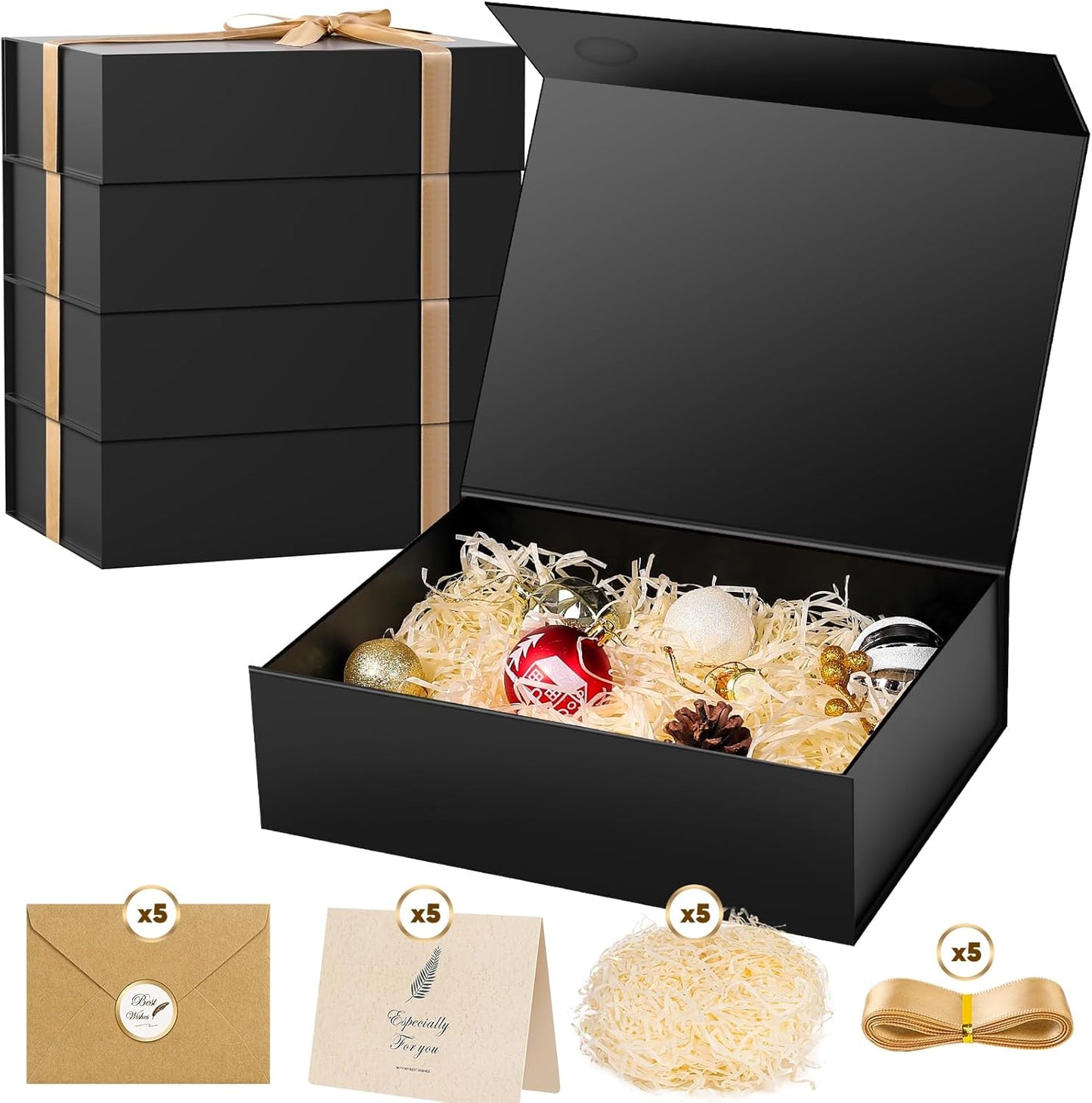 Large Gift Boxes with Magnetic Lids for Every Occasion