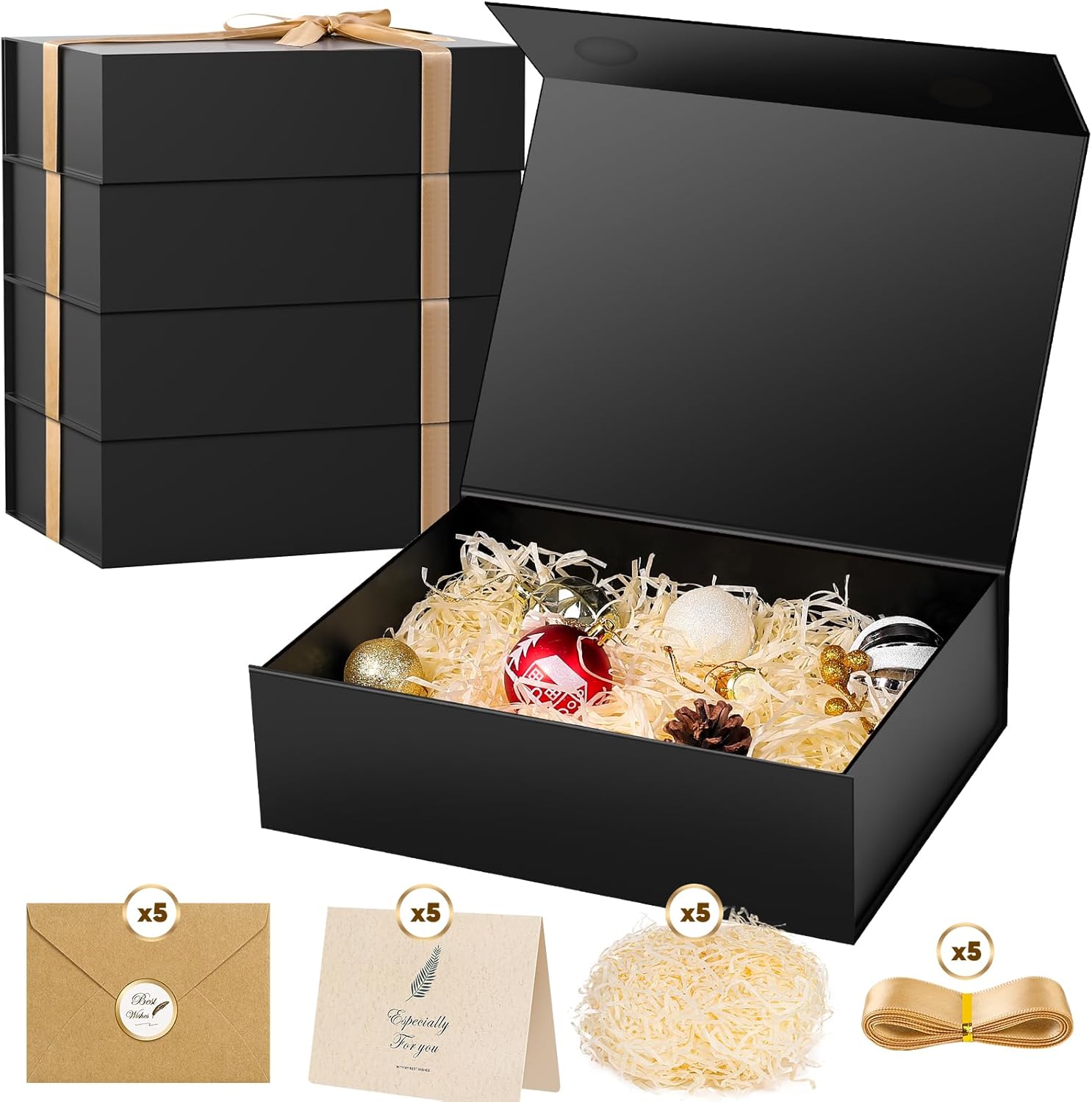 Large Gift Boxes with Magnetic Lids for Every Occasion