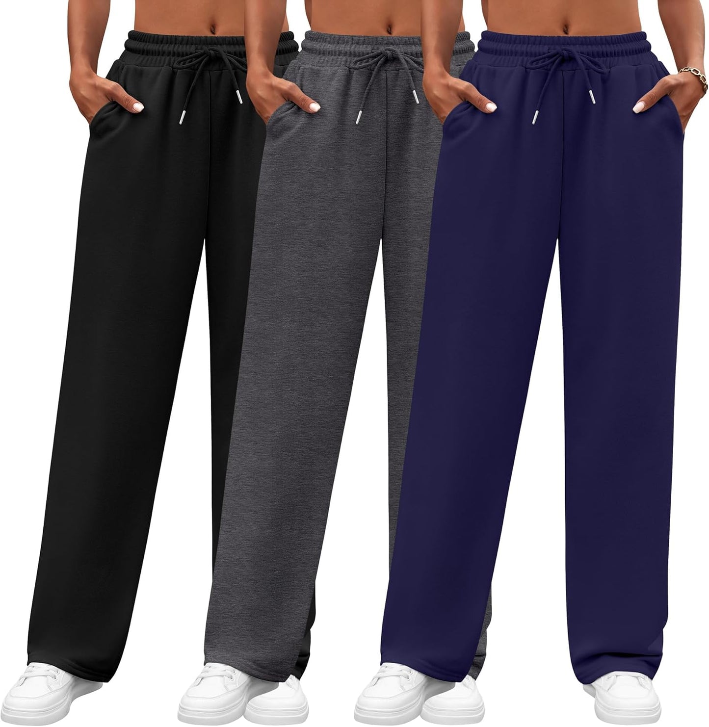 Neer Women's Sweatpants with Pockets for Cozy Casual Wear