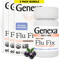 Genexa Flu Fix Multi-Symptom Flu Remedy for Kids & Adults - Organic