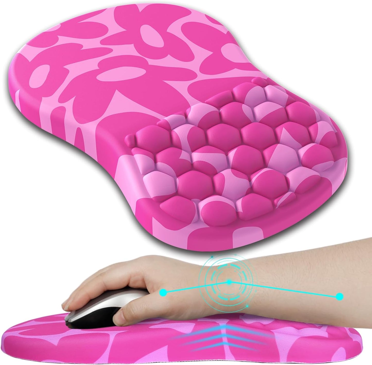 Comfortable Pain Relief Mouse Pad with Wrist Support
