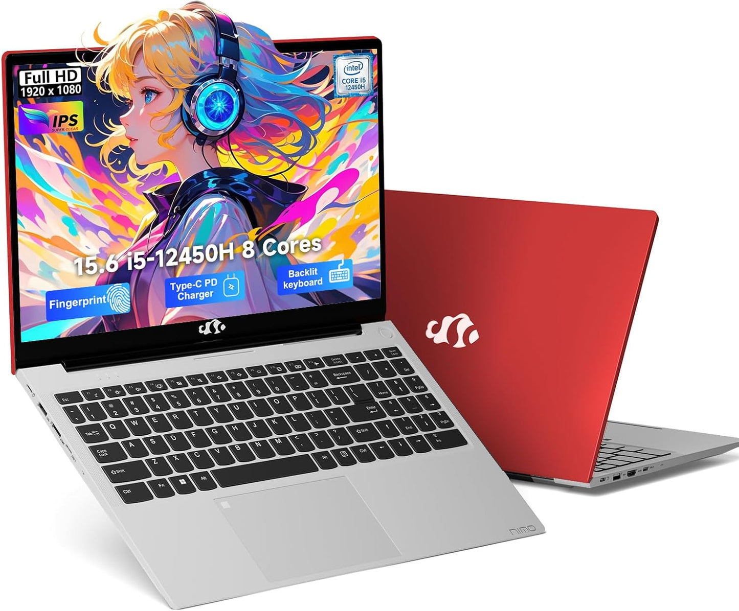 NIMO 15.6 FHD IPS Business Laptop with Intel i5 Performance