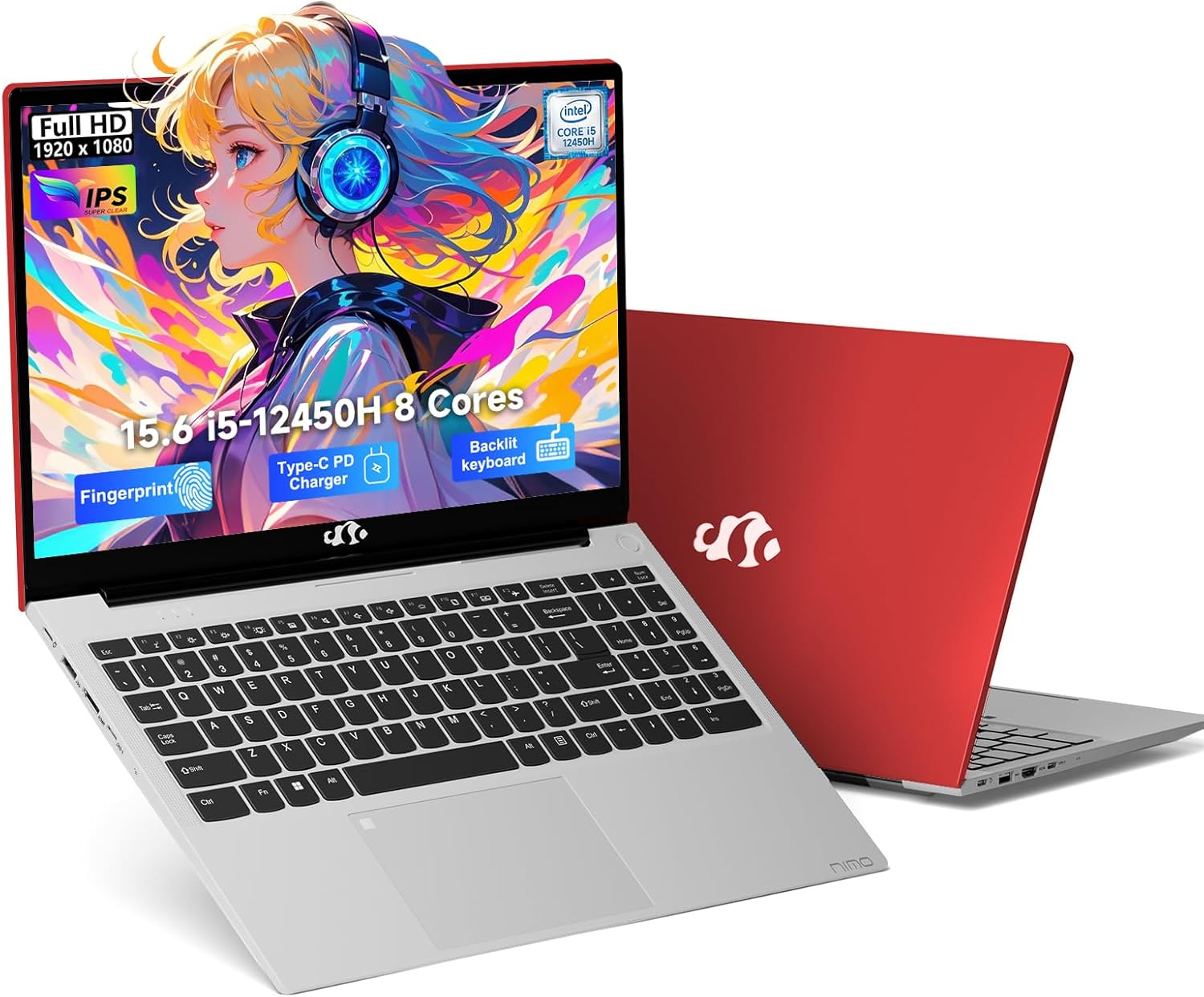NIMO 15.6 FHD IPS Business Laptop with Intel i5 Performance