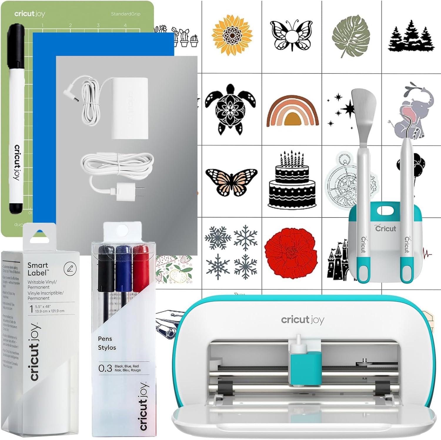 Cricut Joy Writable Vinyl Starter Bundle for Creative Crafters