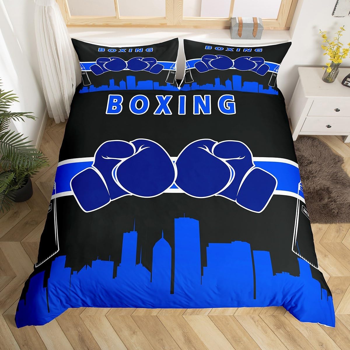 Erosebridal Boxing Gloves Duvet Set - Sleep in Champion Style