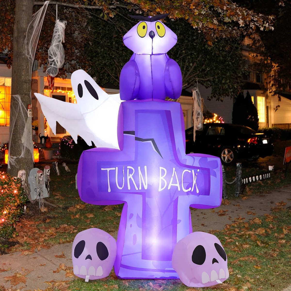 6FT Halloween Inflatables Outdoor Decoration for Spooky Fun