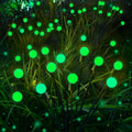 Solar Firefly Halloween Lights 6 Pack - Green Swaying Outdoor Set