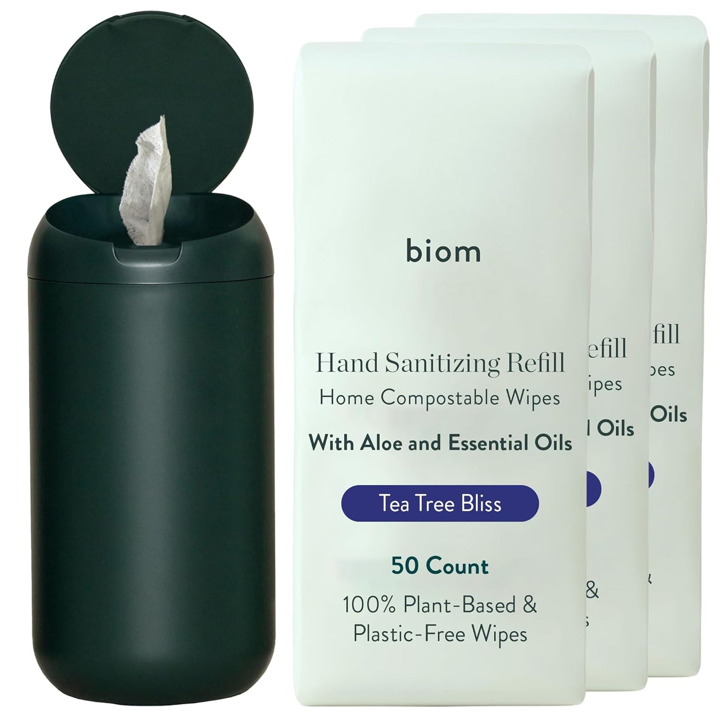 Biodegradable Hand Sanitizing Wipes Starter Kit for Kids Safety