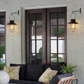 pearlstar Solar Lantern Outdoor 2 Pack - Vintage Hanging Garden Lights