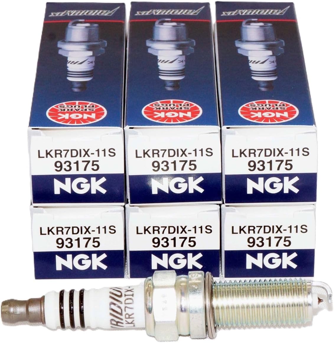 NGK 93175 Iridium IX Spark Plugs for Acura, Honda, and More